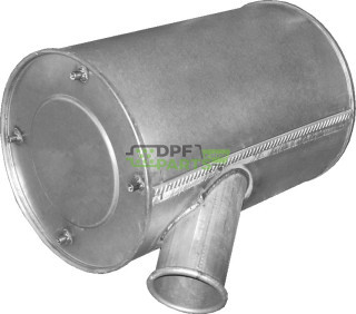 tlumič MAN 19.272 16/19 T 4X2 18/89, Polmo 68.03 A, OE 81.15101.0207 81.15101.0223 81.15101.0247