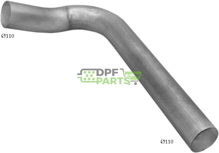 rura spojující MAN 19.272 16/19 T 4X2 1985, Polmo 68.04 A, OE 81.15204.0094