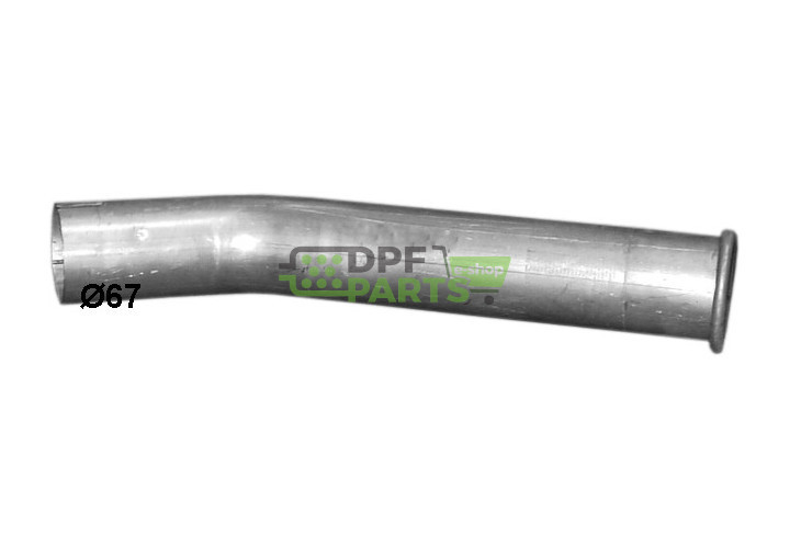 výfuková trubka Mercedes Unimog, Polmo 69.99 A, OE 4244920504