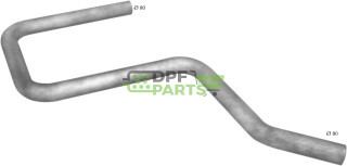 výfuková trubka Renault Midliner S150 S180 S210, Polmo 70.01 A, OE 5010253523