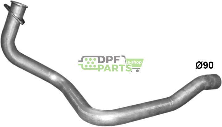 sběrná trubka Renault Midlum, Polmo 70.12 A, OE 5010417198