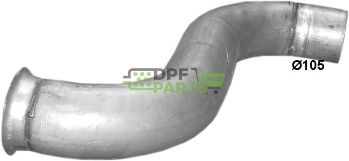 spojovací trubka Renault Premium 01/01-, Polmo 70.14 A, OE 5010547910