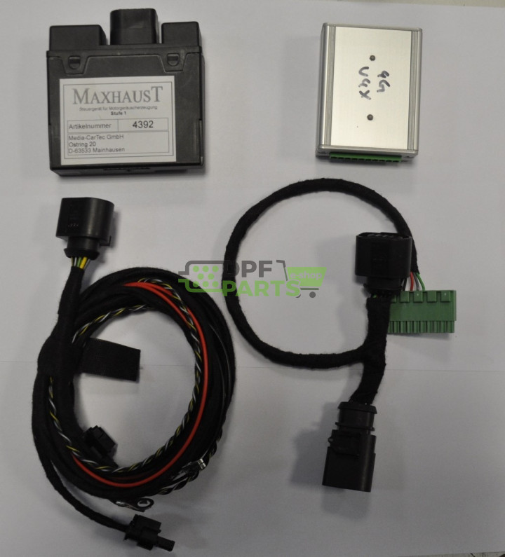 Zestaw elektorniki do wydechu MAXHAUST - WYDECH AKTYWNY AUDI A6 