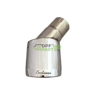 Końcówka układu wydechowego Lorinser MERCEDES klasa-S W220 - prawa strona