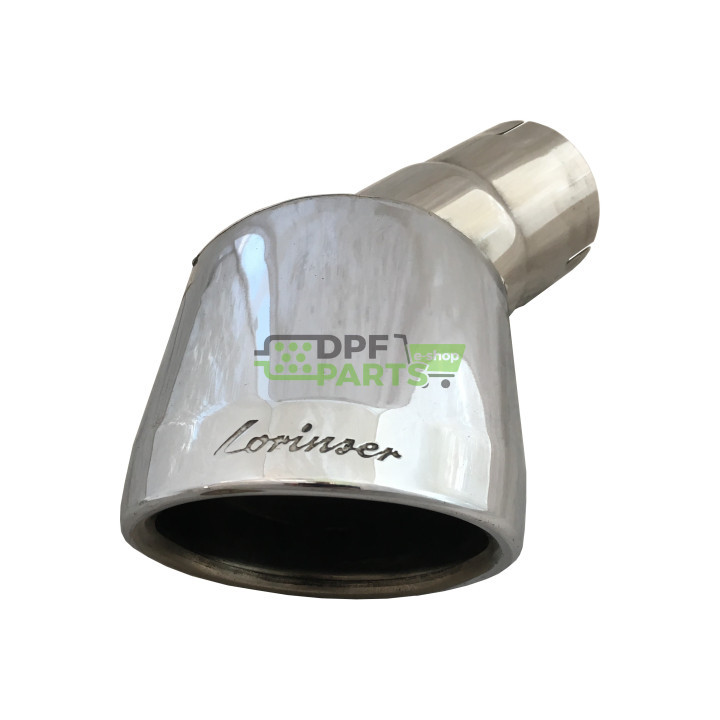 Końcówka układu wydechowego Lorinser MERCEDES klasa-S W220 - prawa strona
