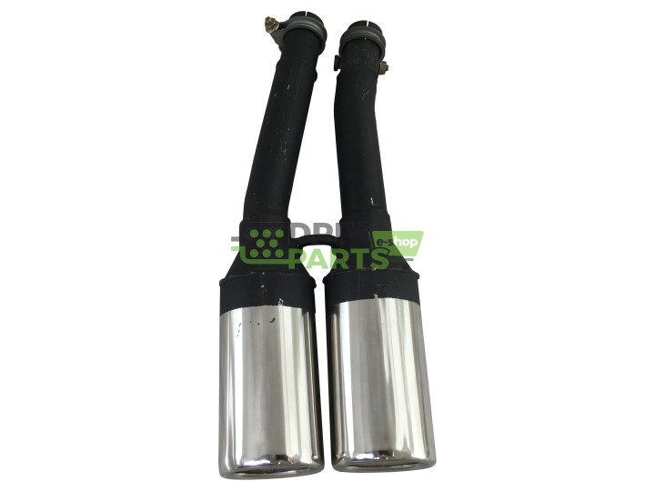 Końcówka wydechu SKODA Octavia 3 - lewa strona