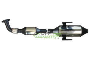 Komplekt katalizator+DPF IVECO Daily