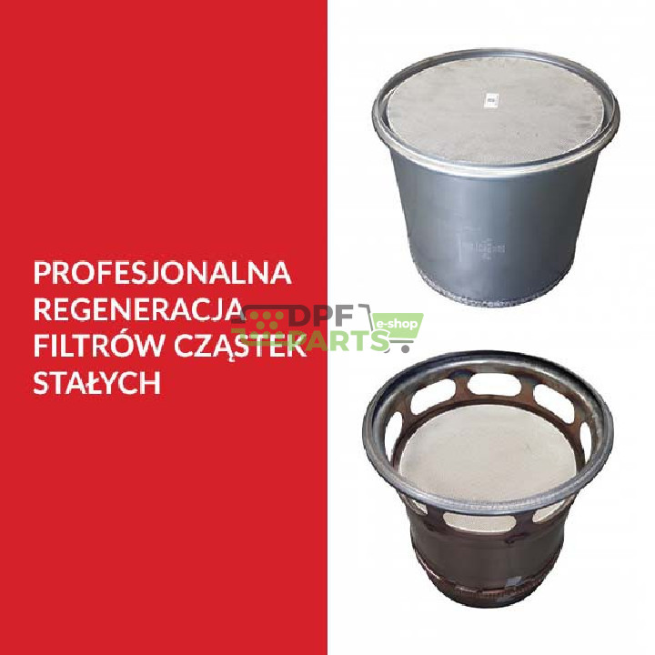 Regeneracja filtrów cząstek stałych DPF do pojazdów ciężarowych EURO 6 MAN TGX, IVECO Stralis, VOLVO FH, DAF XF 106, SCRANIA R6