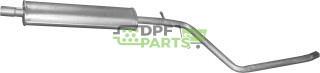 Střední tlumič výfuku Dacia Duster 1.6, Polmo 02.16 A, OE 200103237R