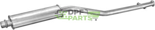 Střední tlumič výfuku Citroen Xsara Picasso 2,0 HDi Turbo Diesel 99-02, Polmo 04.298 A, OE 1717.G2