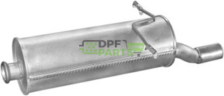 Koncový tlumič výfuku Citroen Xsara Picasso 2,0 HDi Turbo Diesel  99-02, Polmo 04.299 A, OE 1726.EP 1726.TX