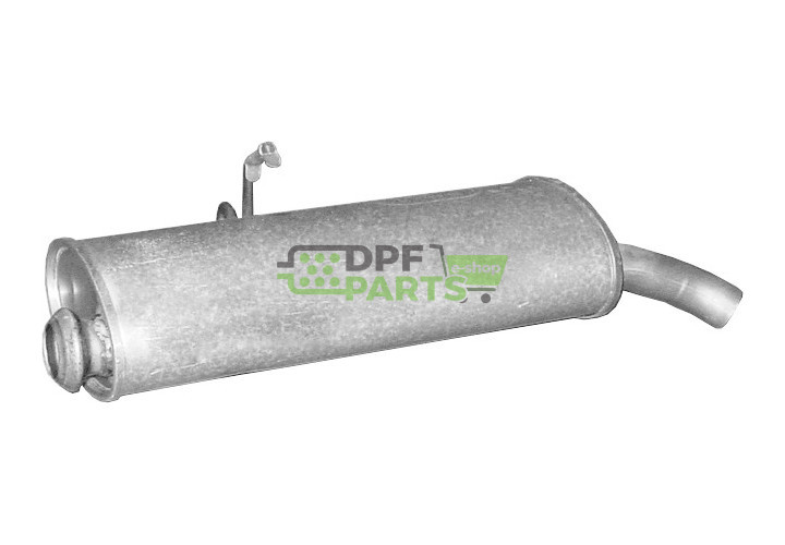 Koncový tlumič výfuku Citroen Berlingo I/ Peugeot Partner I 1.9D 11/02-08, Polmo 04.322 A, OE 1730.Q7