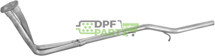 Sběrná trubka Fiat Uno 1.1  1.3 b/kat  82-92, Polmo 07.248 A, OE 5 953 517