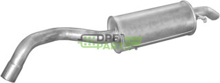 Koncový tlumič výfuku Ford Escort 1.8 TD 93-01, Polmo 08.148 A, OE 1019427 6971858 7261626