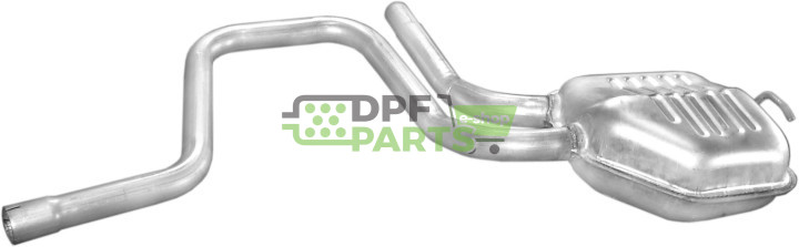 Koncový tlumič výfuku Ford Mondeo 2.0 16V 93-97 levý, Polmo 08.234 A, OE 1011117 5031120 6935294 7116125