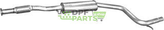 Střední tlumič výfuku Ford Mondeo 2.0i 16V 01/93-07/96 HB SDN kat aut., Polmo 08.235 A, OE 1011087 6996212 7116122