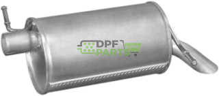 Koncový tlumič výfuku Ford Galaxy 2.3i -16V 01/97-02/06, Polmo 08.657 A, OE 1030349 1087570 1232664