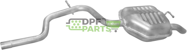 Koncový tlumič výfuku Ford Mondeo 1.8/2.0 -16V 10/00-02/07, Polmo 08.670 A, OE 1117834 1117836 1125644 1125645 1205643 1362711