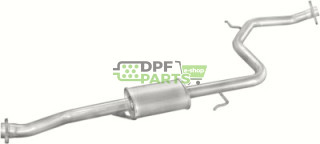 Střední tlumič MAZDA 323 1.8i 16V kat 94-95 HB/Coupe, 12.68 A, BP5740300B