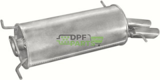 Koncový tlumič MAZDA 626 2,0iGT-16V 87-91, 12.97 A, FEB3-40-100F FEB3-40-100G