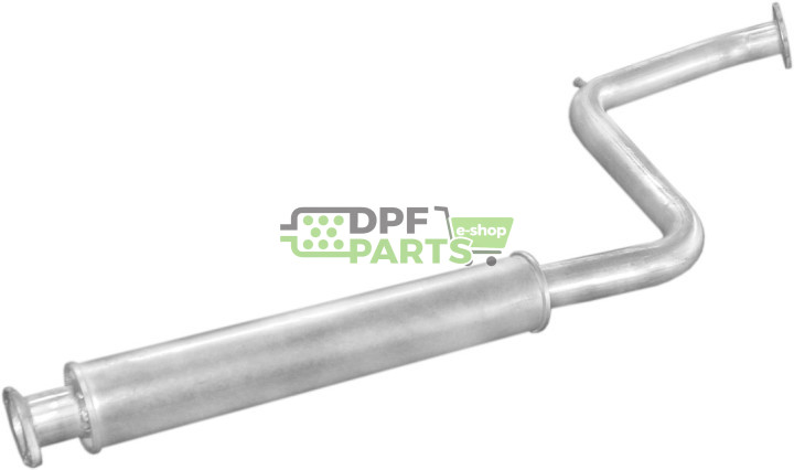 Střední tlumič Mazda 626 2.0 Diesel sdn/hb 08/91-97, Polmo 12.104 A, OE RF65-40-300B RF65-40-300D