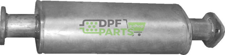 Opravný tlumič výfuku Mitsubishi Pajero Pinin 1.8 GDi 16V 05/99-, Polmo 14.08 A, OE MR497218