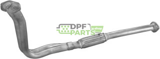 Sběrná trubka Opel Astra  F 1.7D hat. sed. combi  92-95, Polmo 17.428 A, OE 854218 858112 90541769