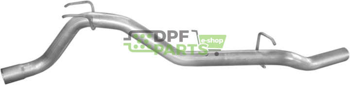 Koncová trubka Opel Frontera 2.4i 4x4 92-95, Polmo 17.446 A, OE 0854691 0854694 91140239 91152611