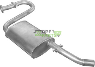 Koncový tlumič výfuku Citroen Jumper I/Peugeot Boxer 2,5 Diesel 98-02 , 2,5 Combi Diesel 98-02, Polmo 19.213 A, OE 1726.CE 1726.