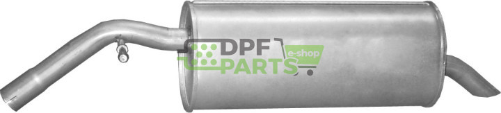 Koncový tlumič výfuku Peugeot 207 1.4i -16V Hatchback 06-, Polmo 19.216 A, OE 1730.78