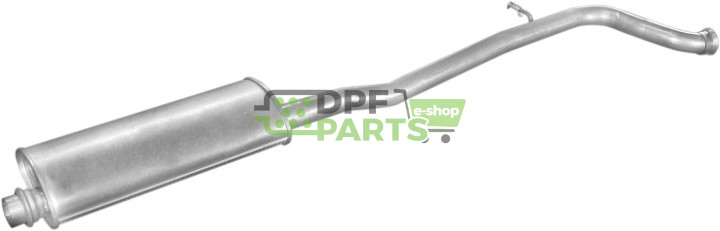 Střední tlumič výfuku Peugeot 406 3.0 -24V  08/95 -00, Polmo 19.217 A, OE 171785