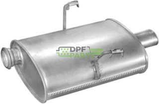 Koncový tlumič výfuku Peugeot 406 3.0 -24V  08/95 -12/99, Polmo 19.218 A, OE 1726P6