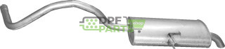 Koncový tlumič výfuku Renault Grand Scenic II 1.6i 16V, Polmo 21.299 A, OE 8200276011
