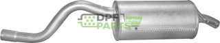 Koncový tlumič výfuku Renault Twingo 1.5 DCi, Polmo 21.306 A, OE 8200386236