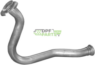 Trubka sběrného potrubí Renault R19 1.7  1.9D  Chamade Diesel  88-96, Polmo 21.404 A, OE 7700787421 7700797750