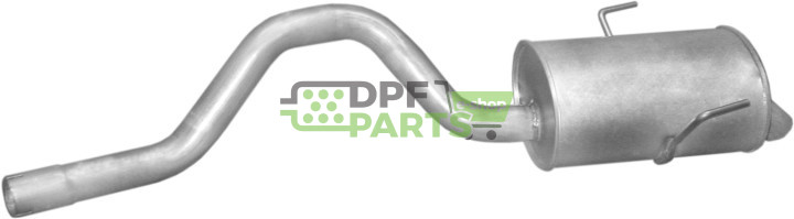 Koncový tlumič výfuku Renault Espace III 1.9 dTi 2.2 dT, Polmo 21.491 A, OE 60.25.304.105 60.25.310.951