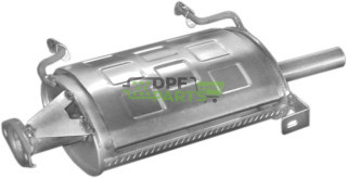 Koncový tlumič výfuku Suzuki Swift 1.3  1.3i   89 -11/00, Polmo 25.34 A, OE 1430066E20 1430070C00 1430070C70