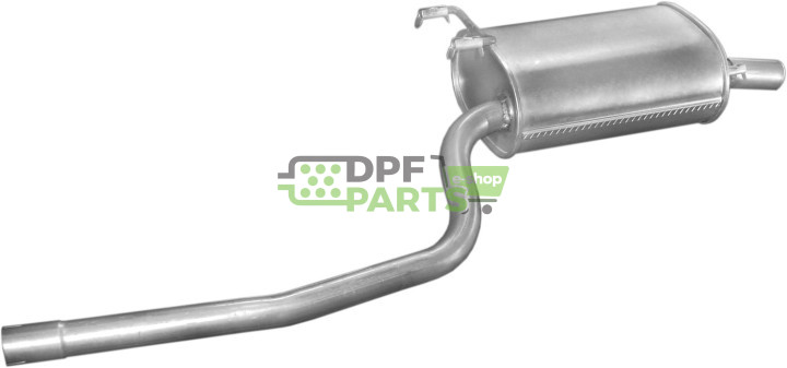 Koncový tlumič výfuku Suzuki Baleno 1.3i-16V  1.6i-16V  sedan  95-00, Polmo 25.51 A, OE 14300-60G30 14300-60G51 14300-60G80 1430