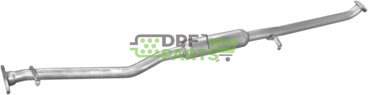 Střední tlumič výfuku Suzuki Wagon R+ 1.3i-16V  00-, Polmo 25.54 A, OE 14250-80G00 14250-83E00