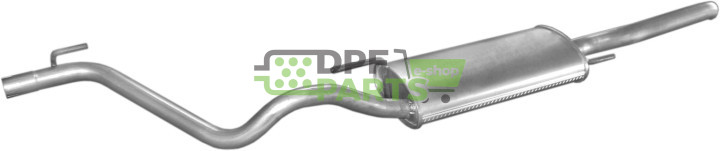 Koncový tlumič výfuku VW Golf III 1.4i/1.6i Variant kat 93-, Polmo 30.42 A, OE 1H9253609D