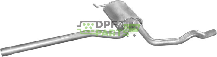 Střední tlumič výfuku VW Passat 1.8i -20V 2.0 -8V  1.9TDiTD   96-00, Polmo 30.600 A, OE 3B0253409J 3B0253409N