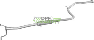 Střední tlumič výfuku Kia Pride Combi 98- 1.3i, Polmo 47.07 A, OE KK13540600B