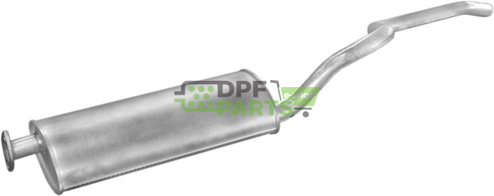 Koncový tlumič výfuku Kia Ceres 2.4, Polmo 47.10 A, OE OK68D40100A