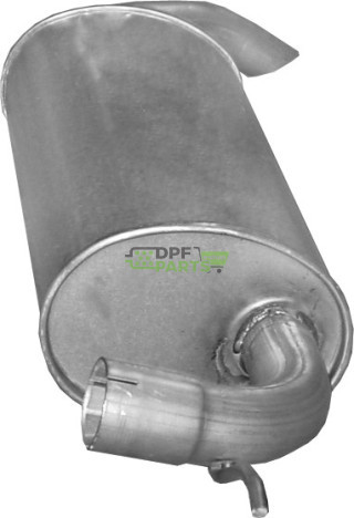 Koncový tlumič výfuku Land Rover Freelander 2.0 Tdi Turbo Diesel 08/00-09/06, Polmo 53.08 A, OE WCG000032 WDC000030 WDC000031