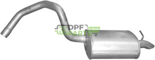 Koncový tlumič výfuku Jaguar X-Type 2.0 TD kombi 01-, Polmo 55.03 A, OE 