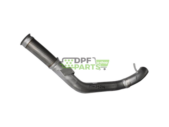 Rura do tłumika z plecionką , Dinex 29244  , Nr OE: 41210818