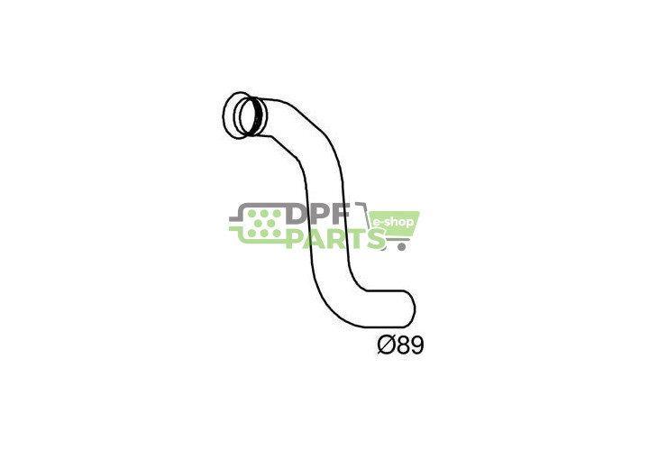 Rura kolektorowa z plecionką , Dinex 53104 , Nr OE: 940.490.1019 , 940.492.0159 , 940.490.0519