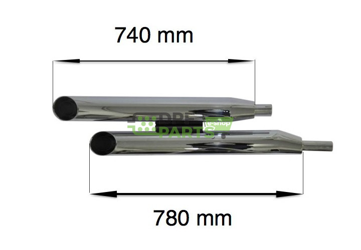 Tłumik / Yamaha Wild Star / Road Star 1600/1700