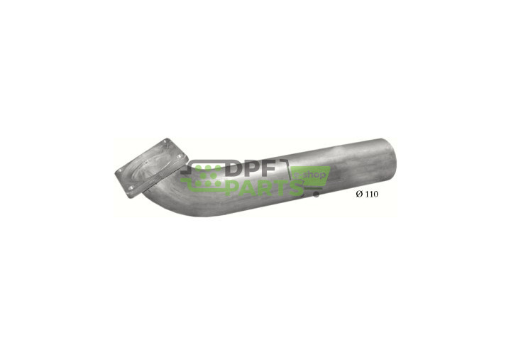 Rura kolektorowa MAN F2000 6cyl. 22/26-28 T 30/94- 6X2/4VFL 06/85-, 68.25 A, 81.15204.5724 81.15204.5940