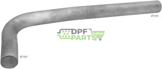 spojovací trubka Scania G93 P93 R93, Polmo 71.00 A, OE 384323